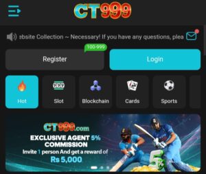 CT999 Game is a mobile real-money gaming and earning platform